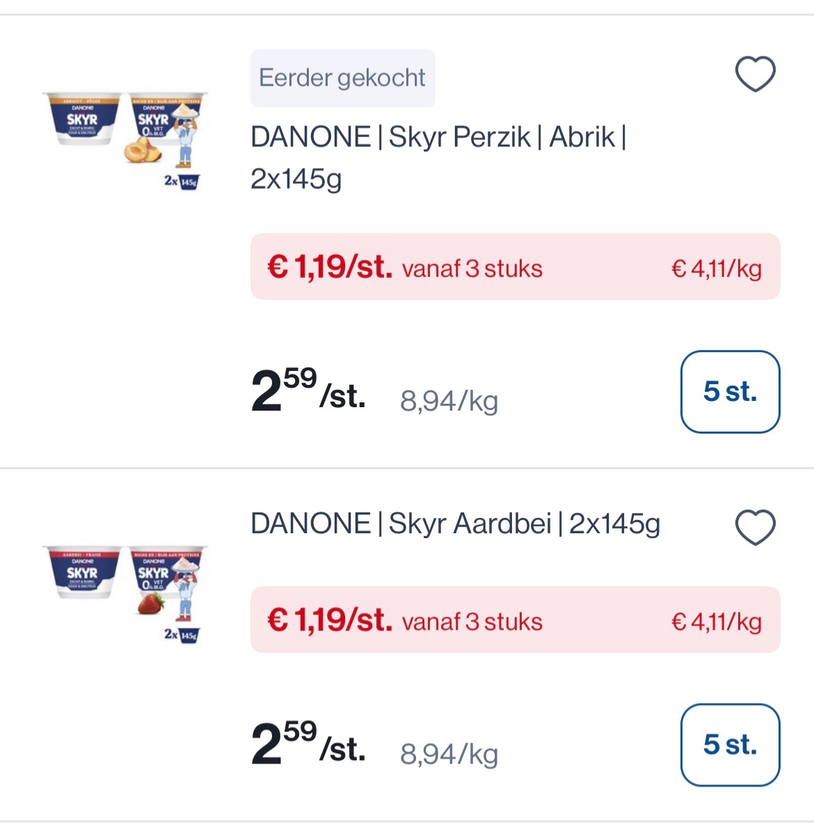 Danone Skyr -50%