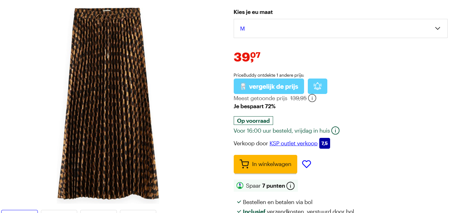 Scotch and Soda rok maat M -72%