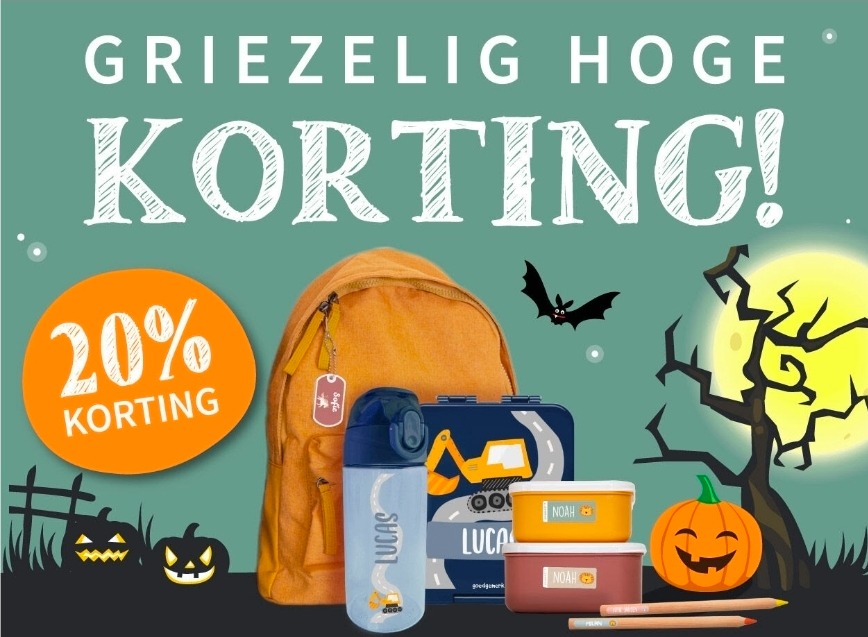 20% korting op alles bij Goedgemerkt