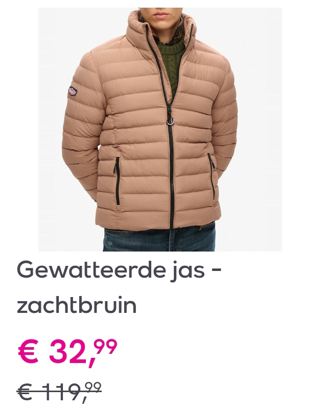 Superdry jassen vanaf 32,99€!😱
