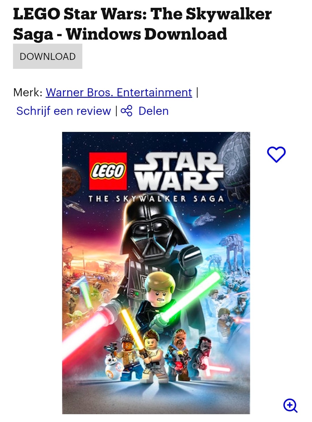 LEGO Star Wars: The Skywalker Saga - Windows Download