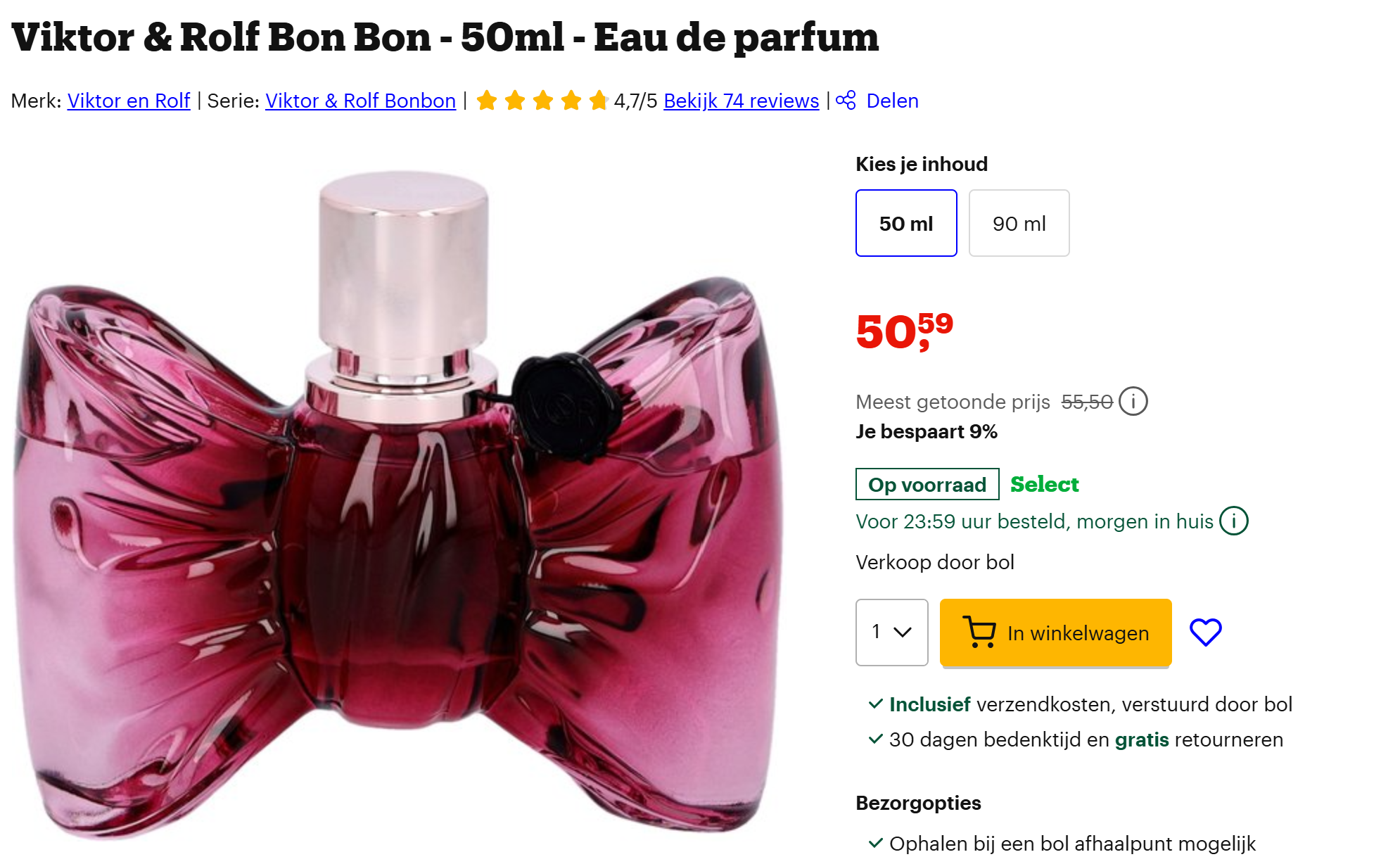 Viktor & Rolf 🎀 Bon Bon goedkoop bij Bol