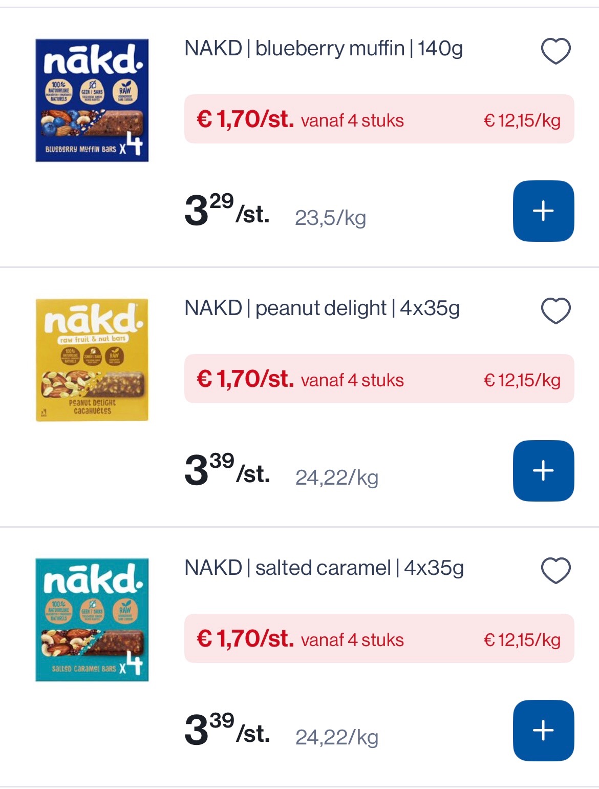 Nakd repen -50%