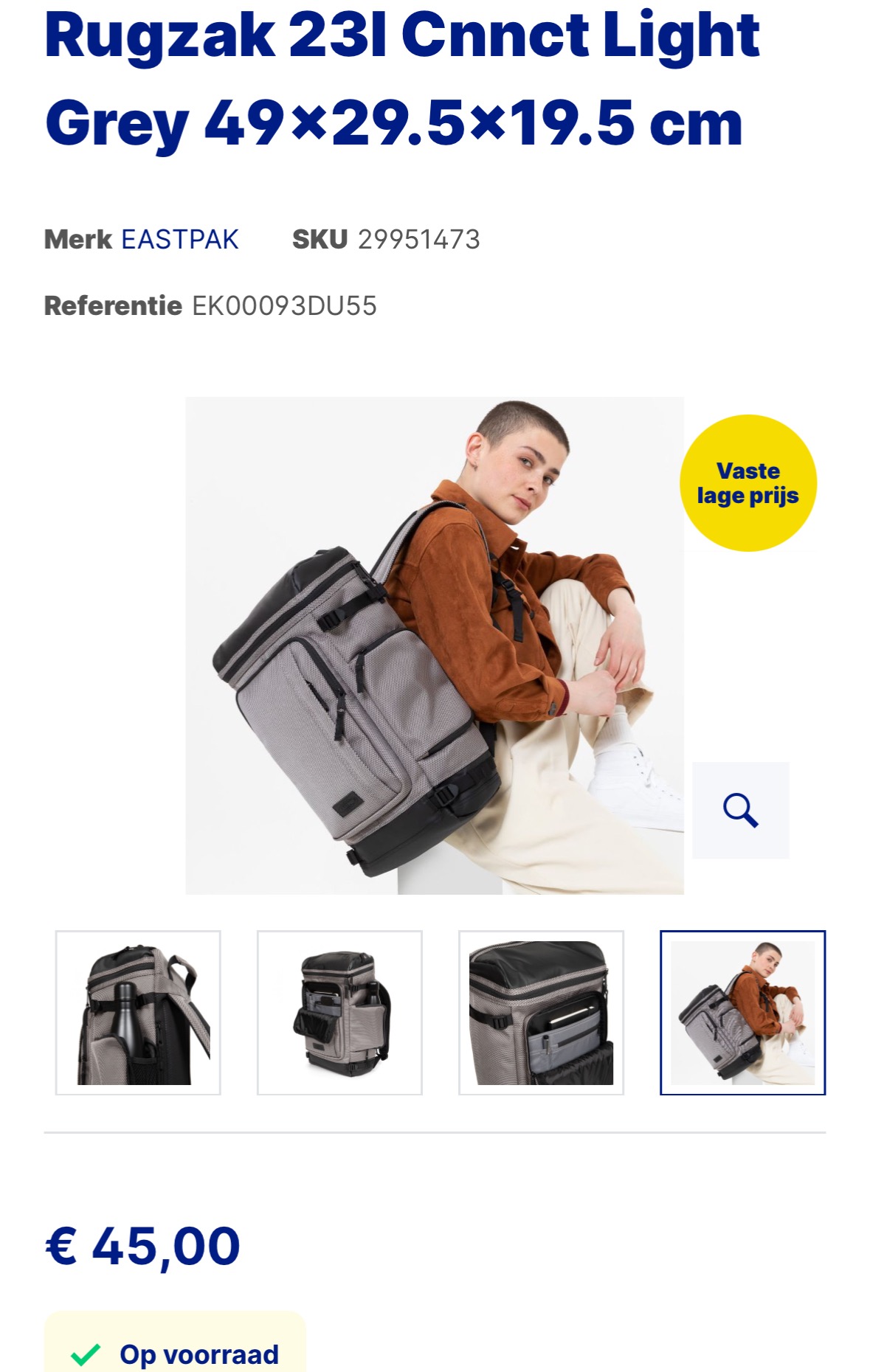 Eastpak Tecum Top Rugzak
