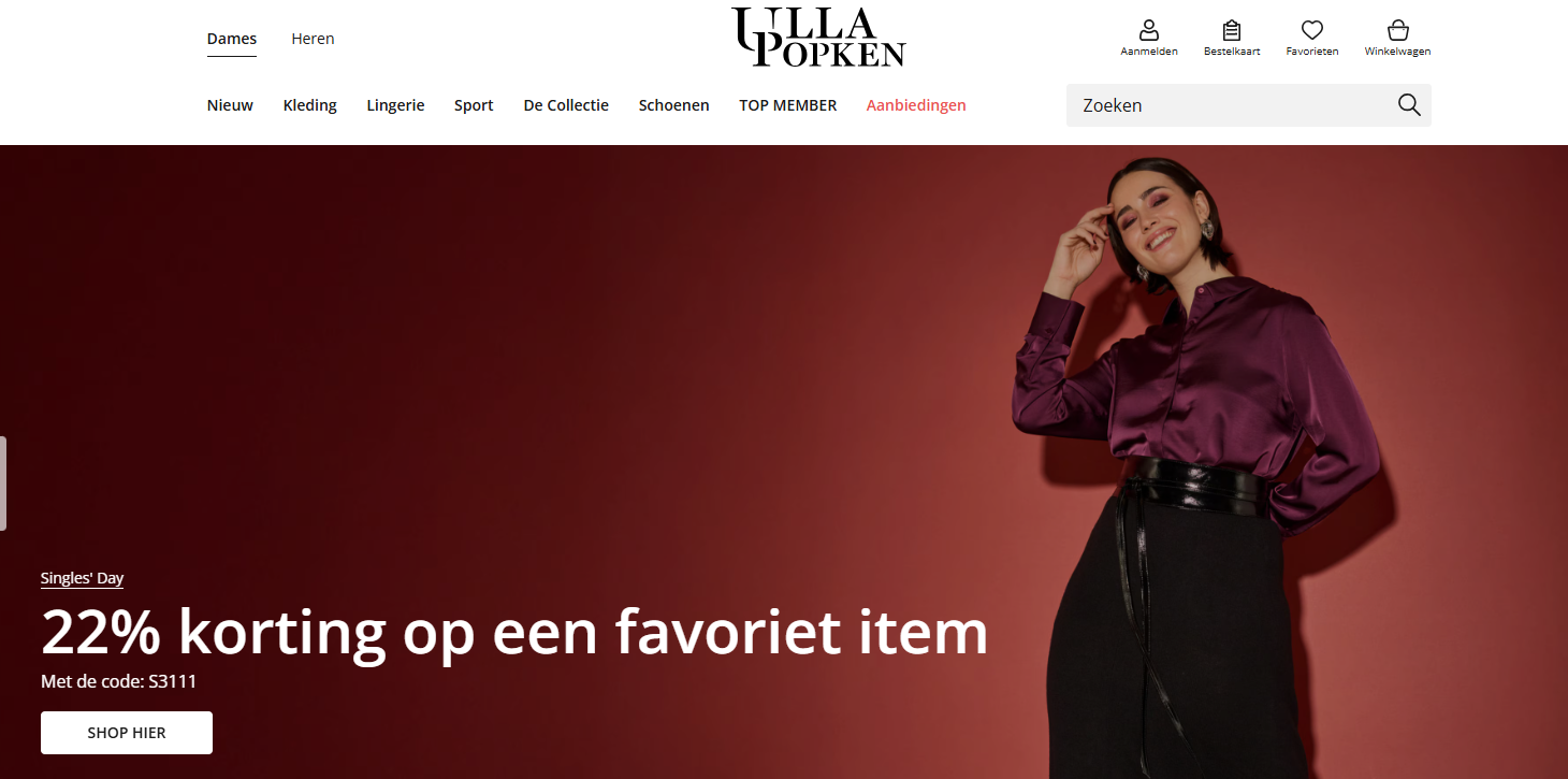 Ulla Popken: 22% korting