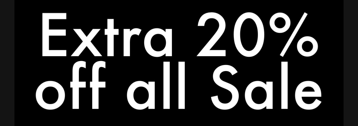 20% bovenop sale