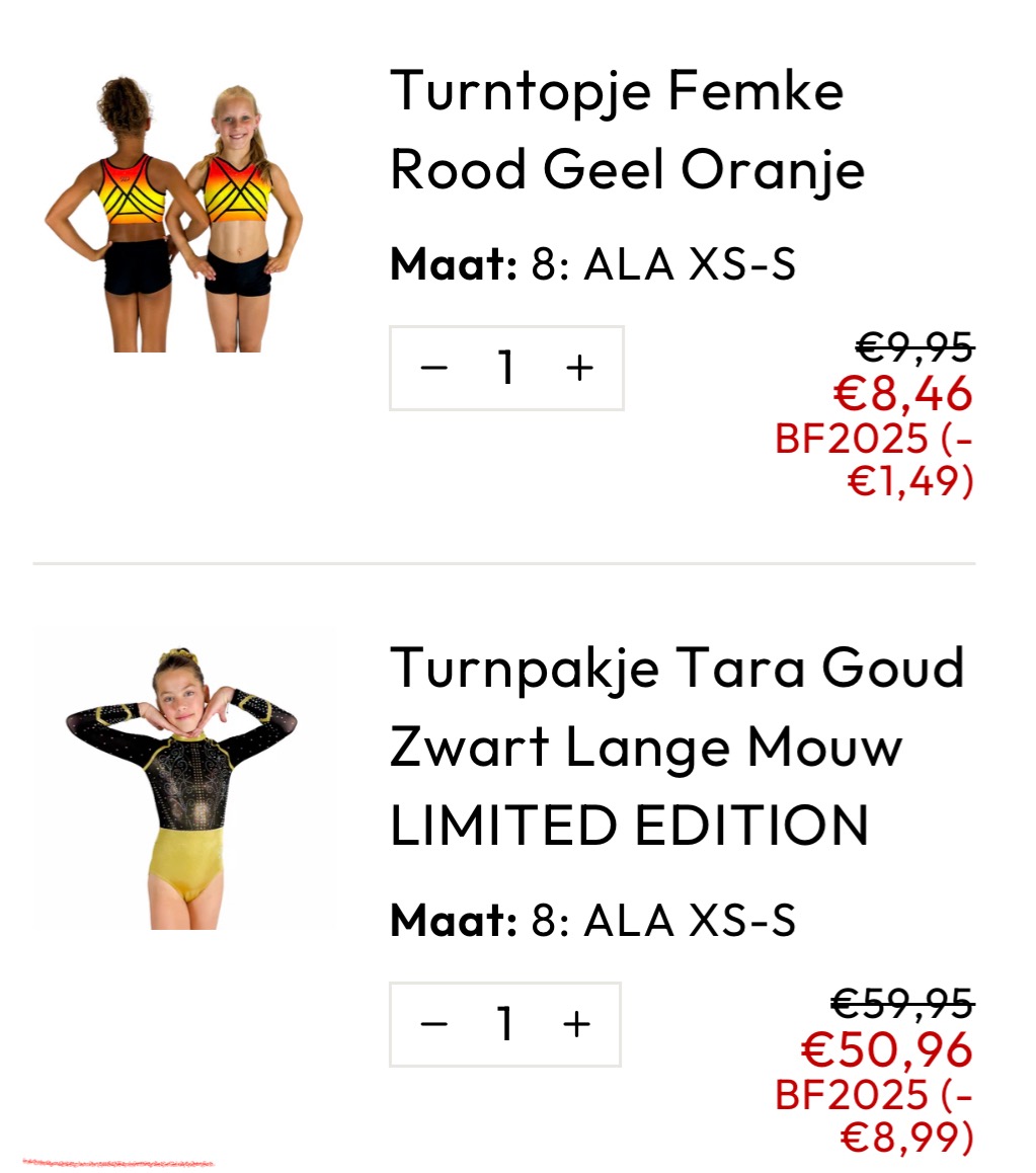 Black friday kortingscode Sparkle & Dream