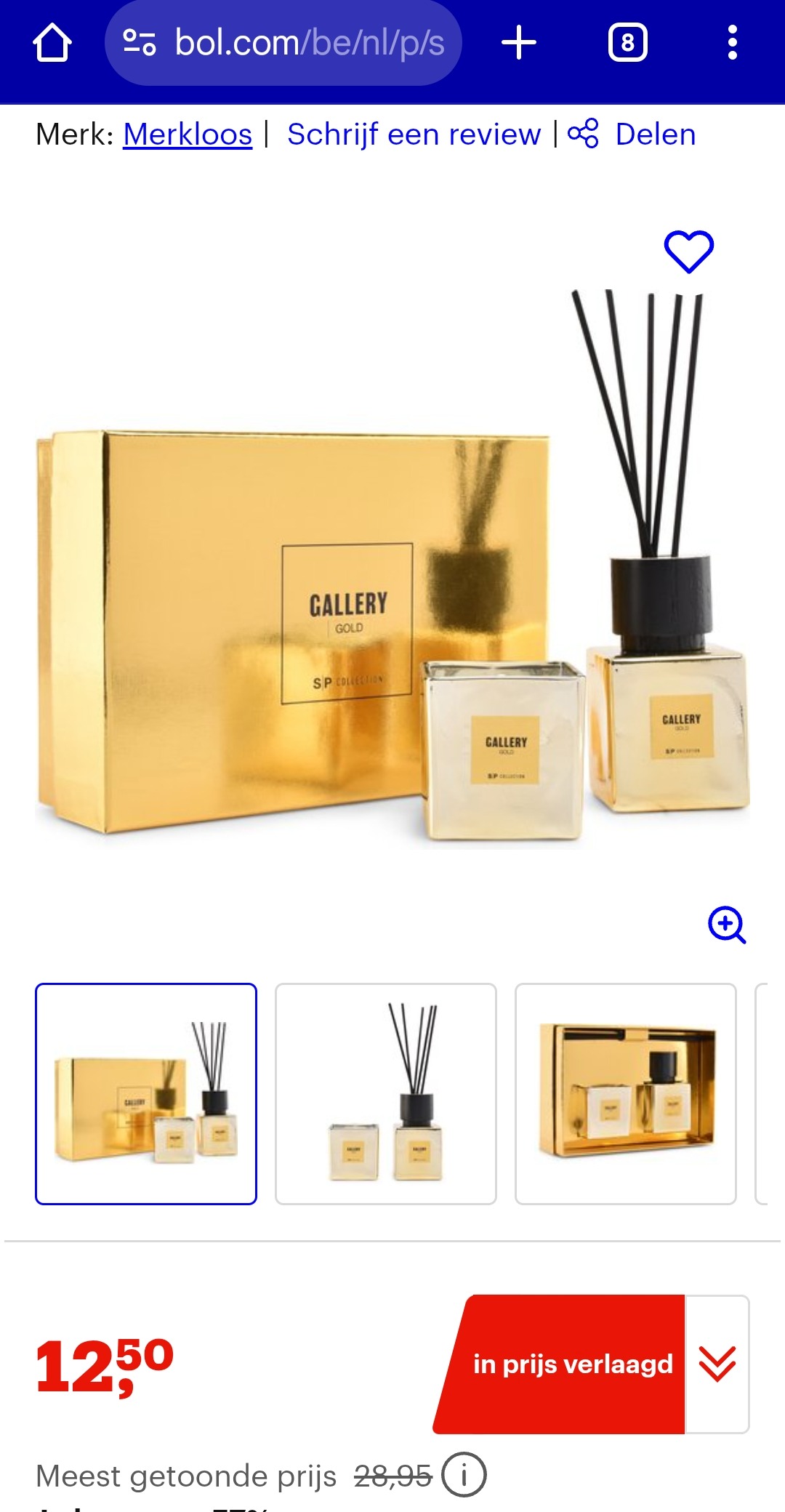 S|P Collection Giftset met 57% korting bij bol