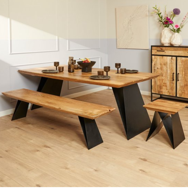 Eetkamertafel Extense 76x240x76 cm