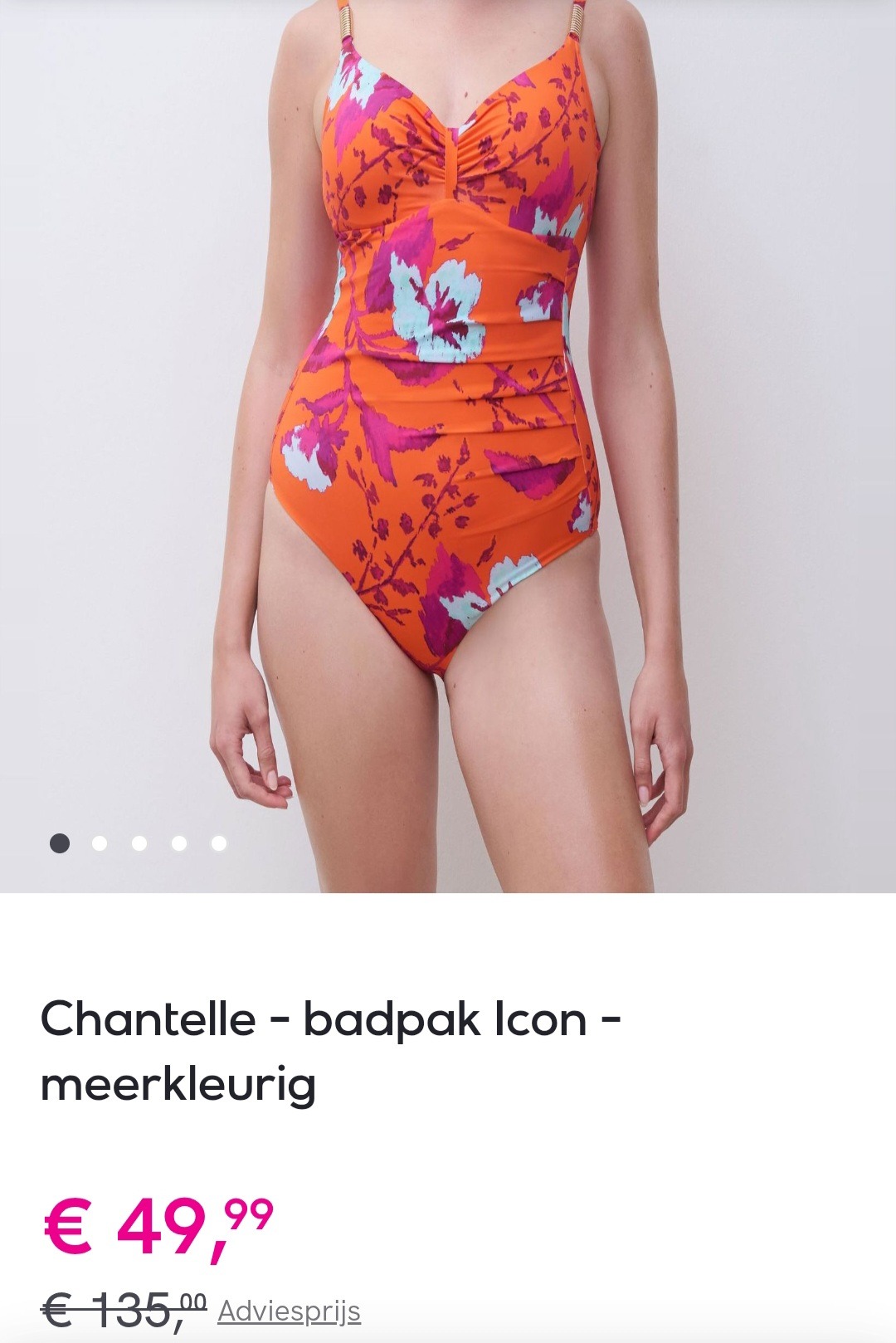 Chantelle badpak Icon meerkleurig