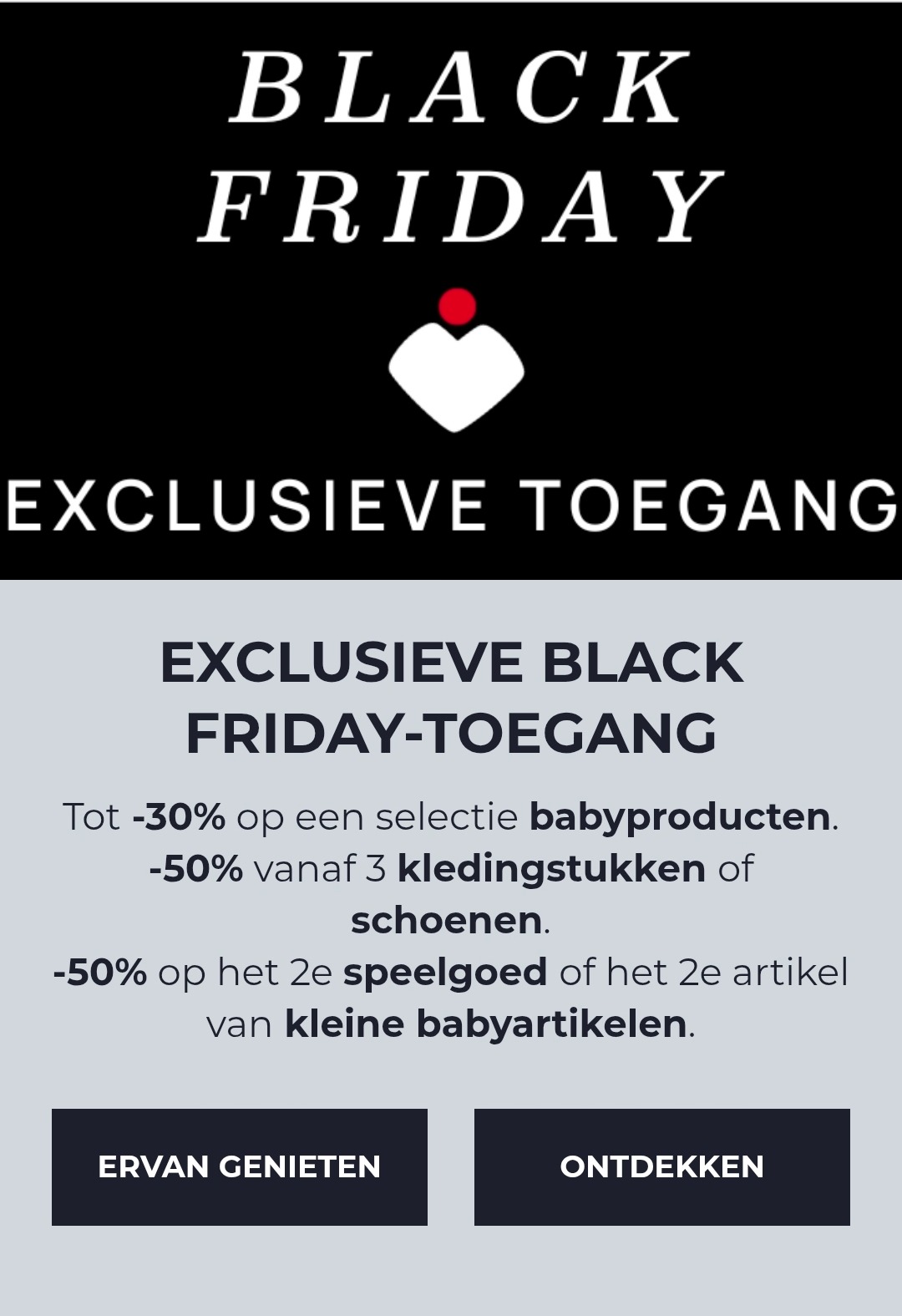 Black Friday deals tot -50% bij Chicco