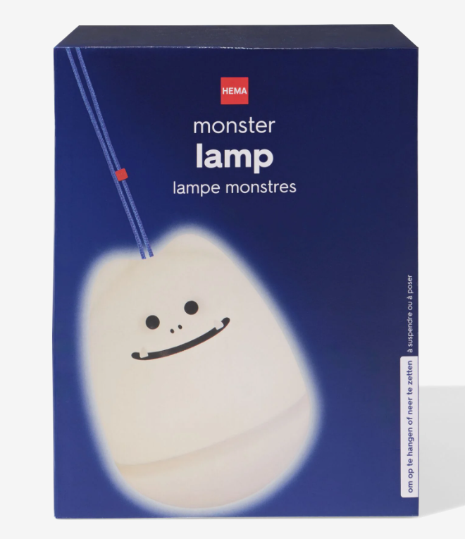 -40% Monster lamp LED, draadloos 👻