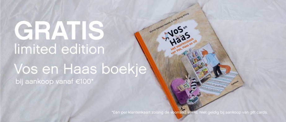 Gratis Vos en Haas boek bij aankoop