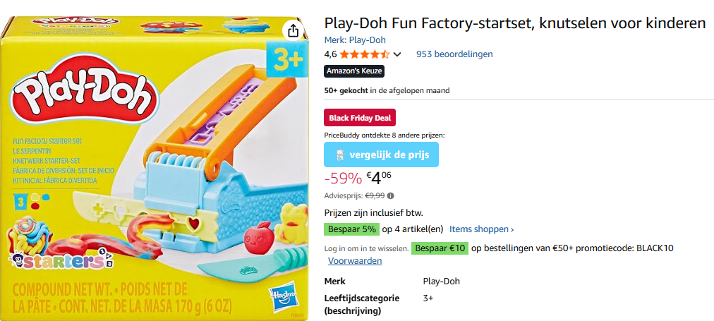 Play-Doh Fun Factory starter set