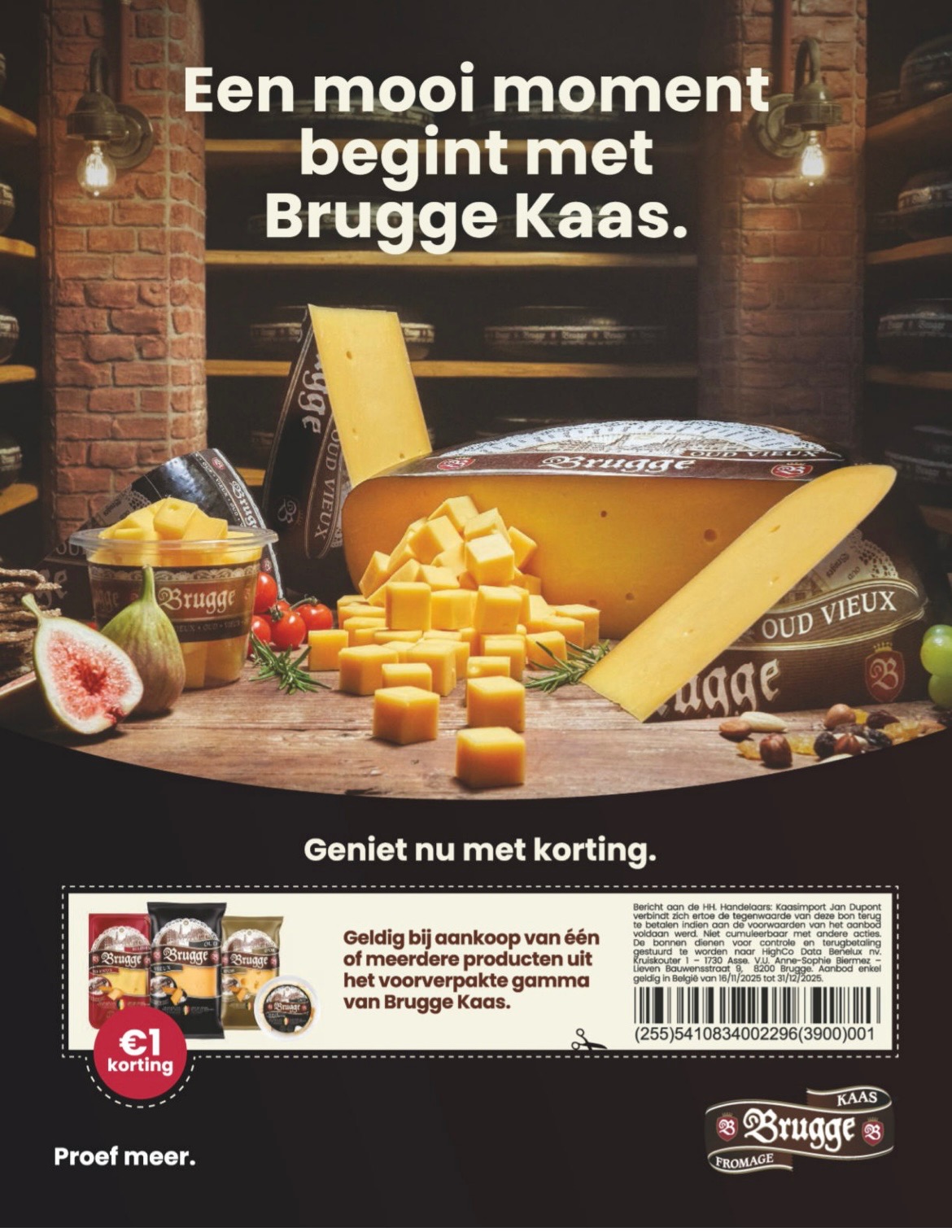 Coupon voor Brugge kaas in Libelle