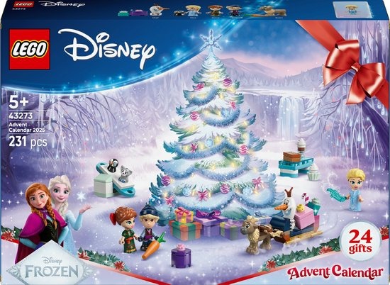 LEGO Disney Frozen Adventskalender 2025 Bouwpakket - 43273