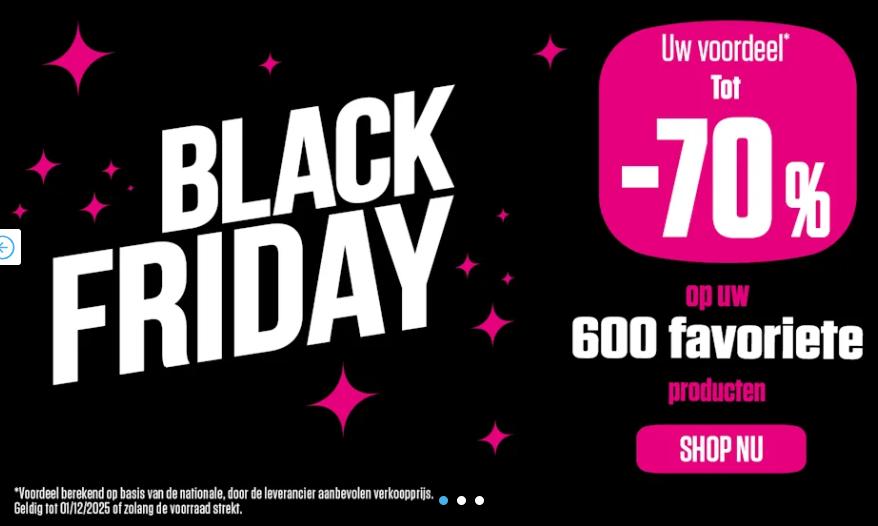 Tot -70% Black Friday korting 🖤 Black Friday deals bij Medi-Market