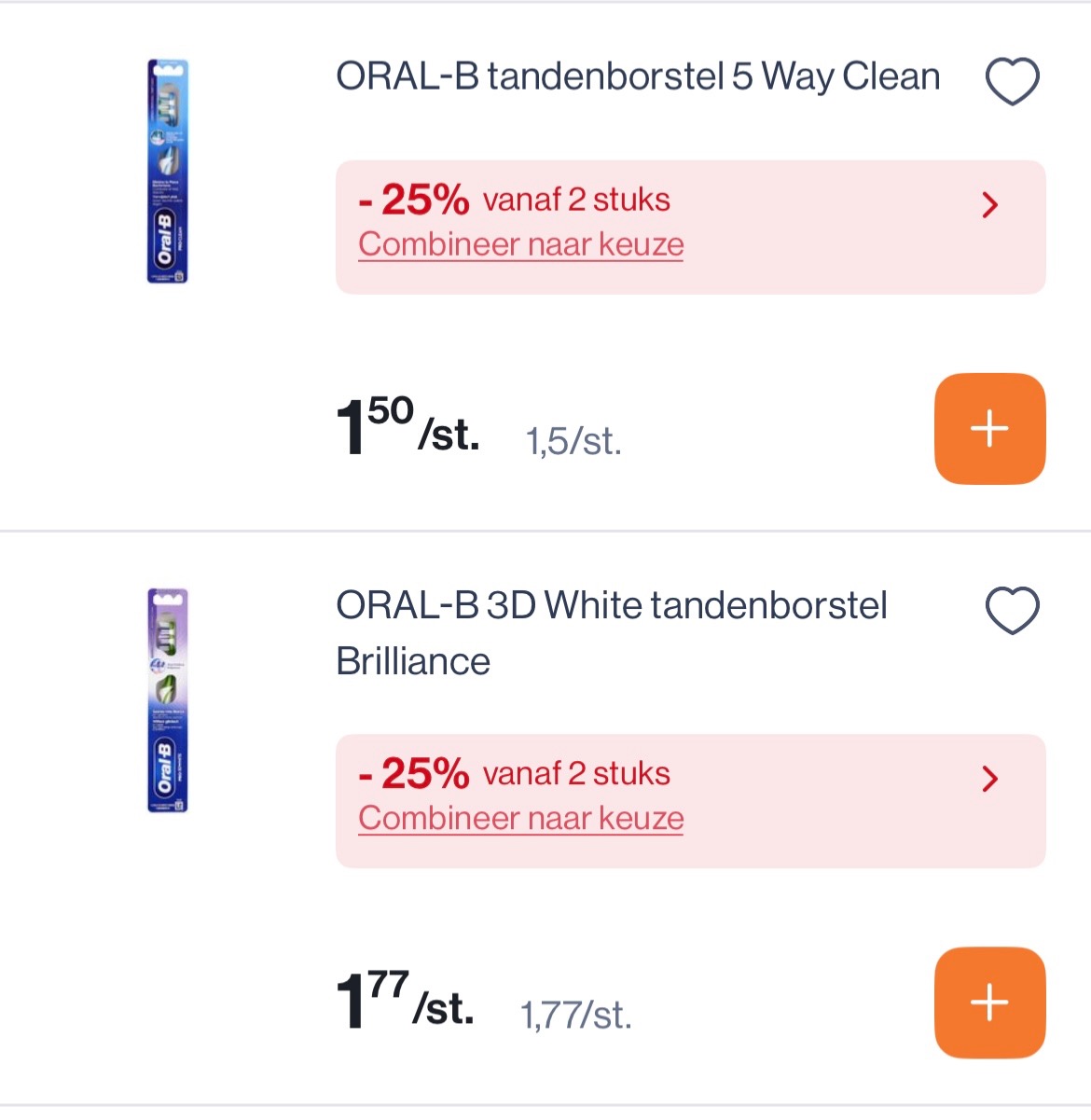 Oral B tandenborstel mooie korting