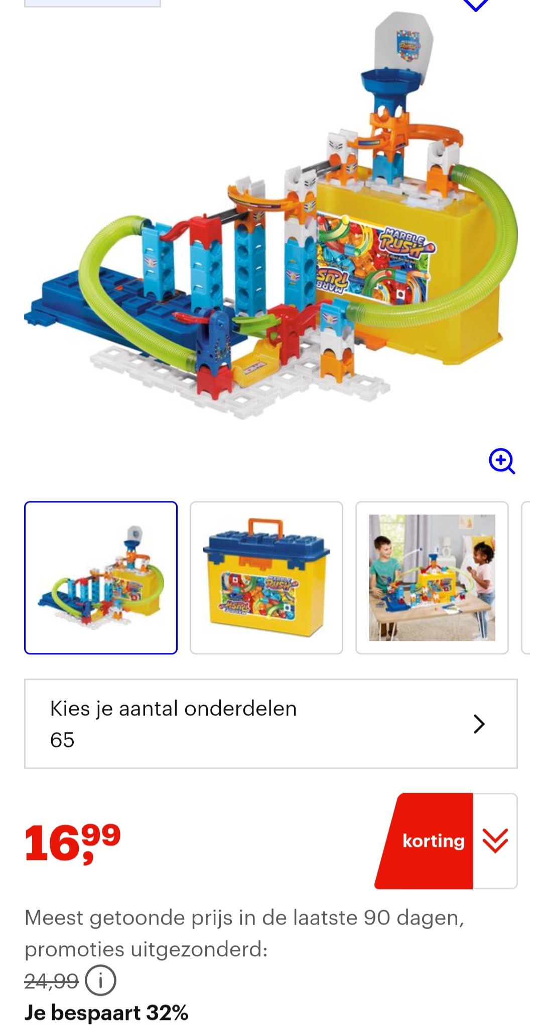 Vtech knikkerbaan -32%