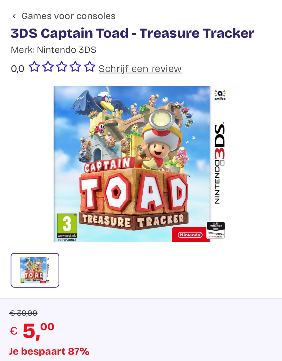 Nintendo 3DS spellen