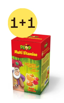 1+1 gratis multivitamines Plop 💊🍄