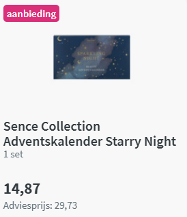Sence adventskalender goedkoop bij Plein