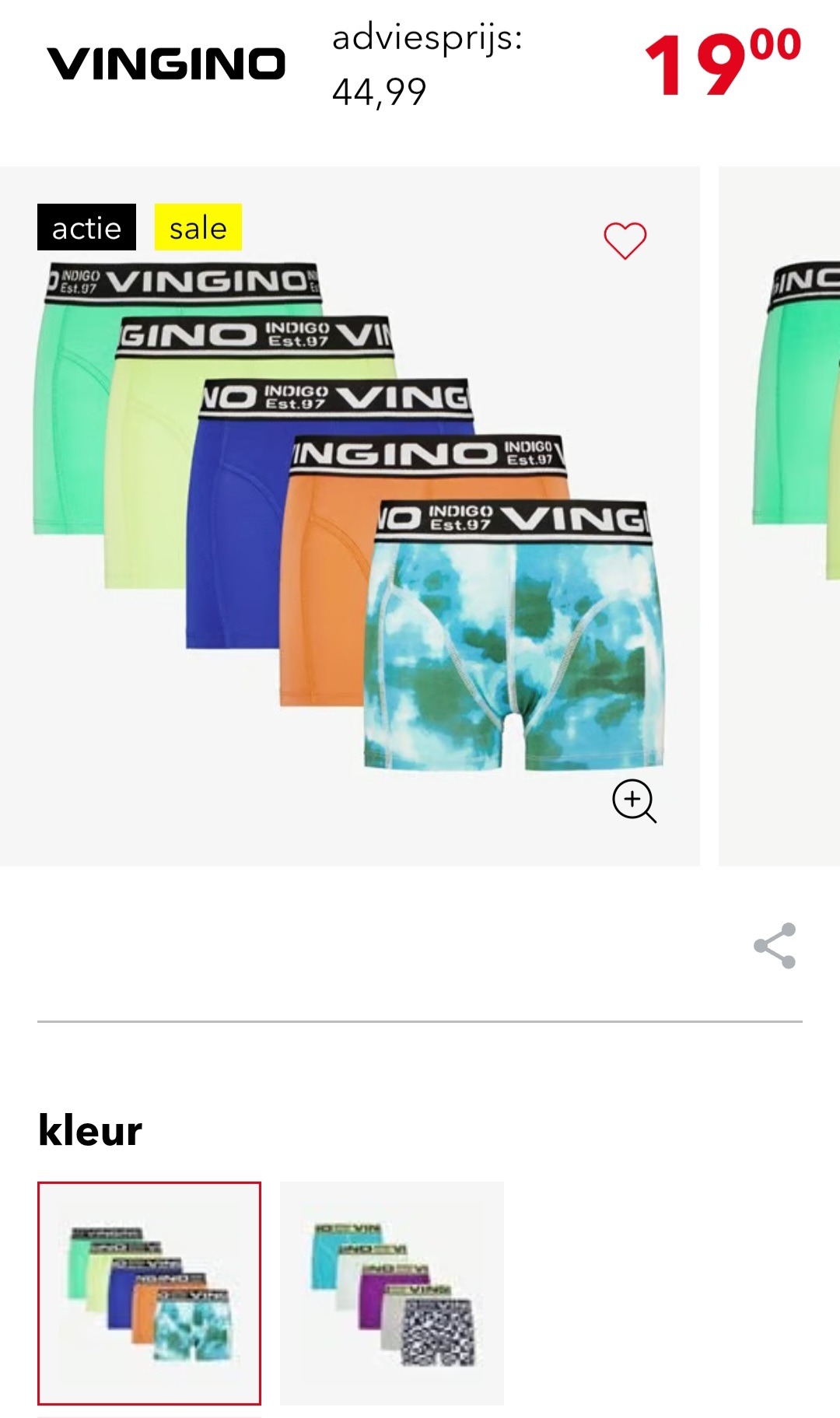 5-pack vingino boxershort