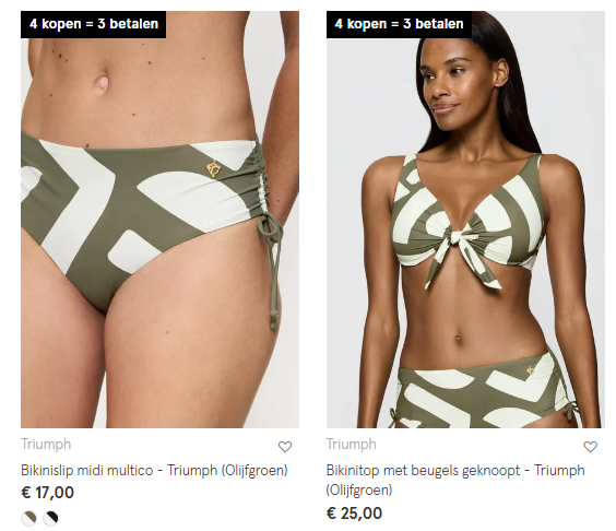 Triumph bikini 👙 goedkoop bij Veritas + extra korting