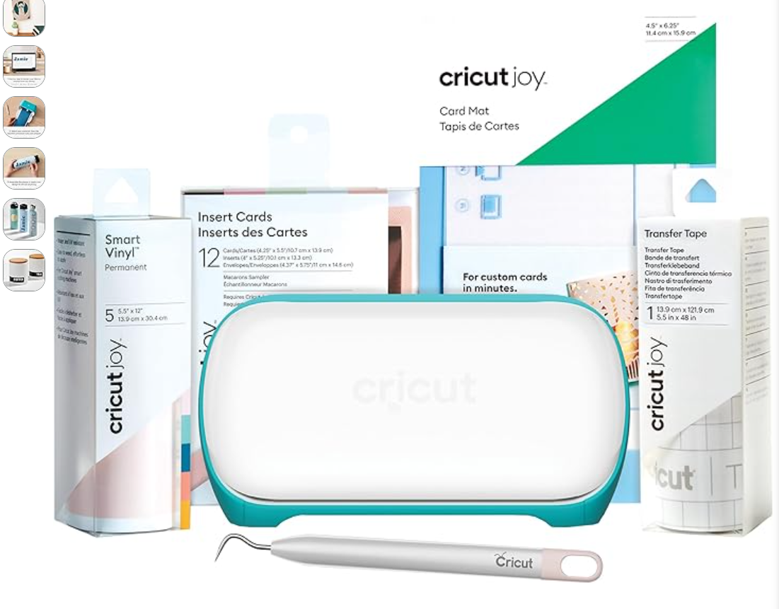 Cricut Joy starterspakket voor 139,99 of 129,99€ bij Amazon BE