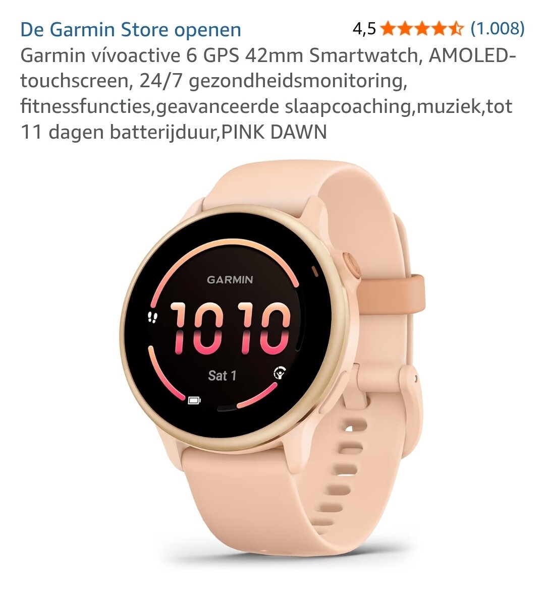Garmin vívoactive 6 smartwatch
