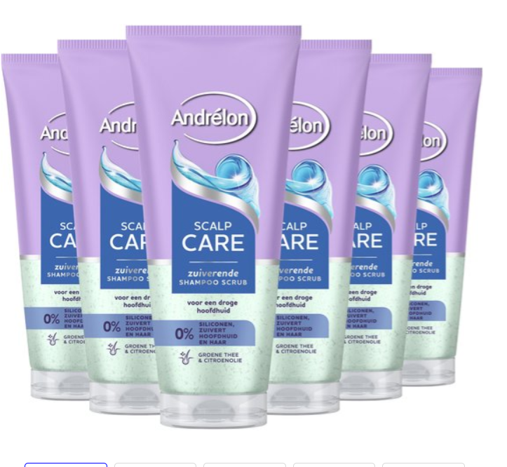 80% korting op Andrélon Shampoo