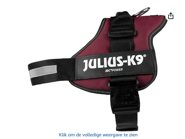 Julius-K9 hondenharnas elders meer dan het dubbele