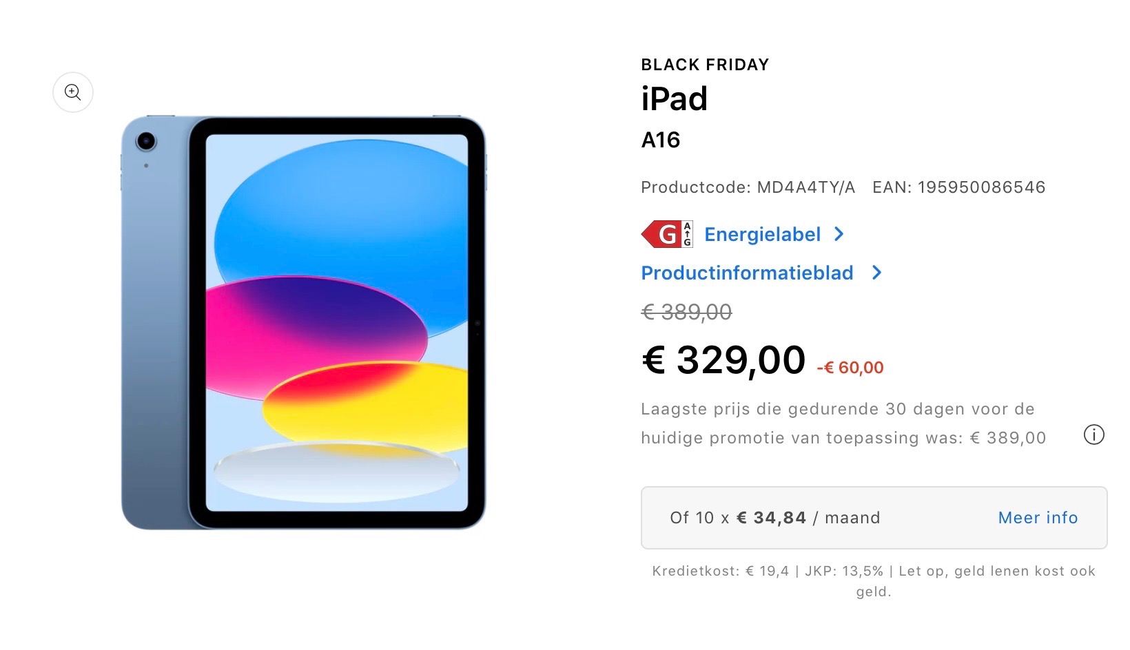 iPad A16