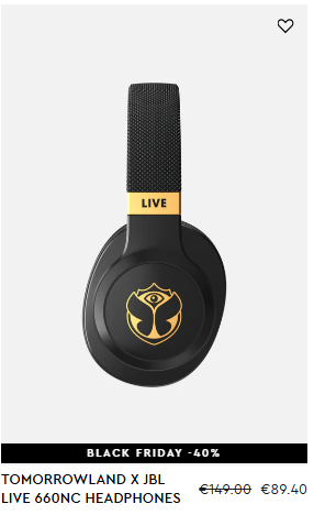 Tot -50% Tomorrowland merchandise 🦋