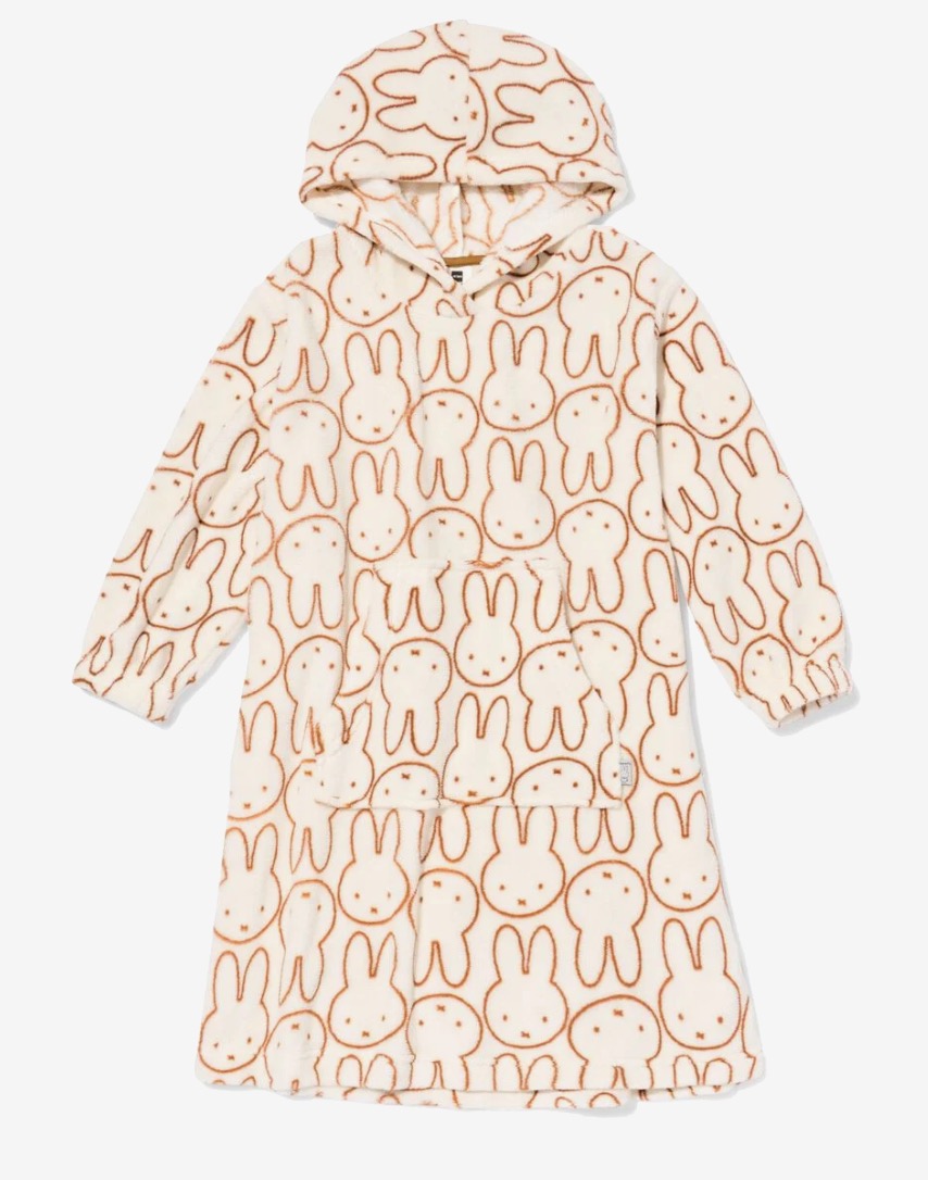 nijntje kinderponcho fleece