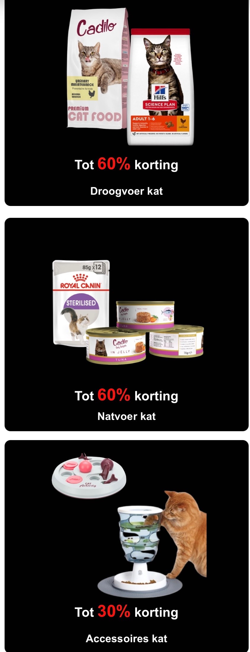 Cadillo kattenvoer -60%