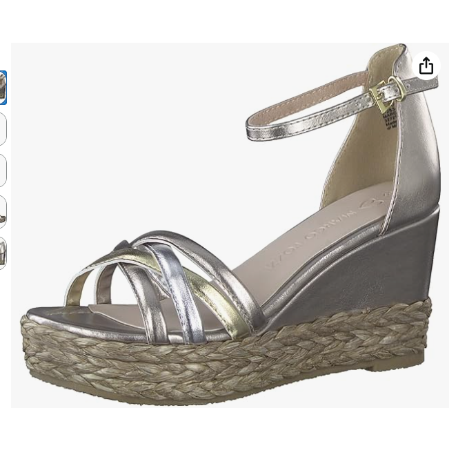 73% korting op Marco Tozzi sandaal maat 40