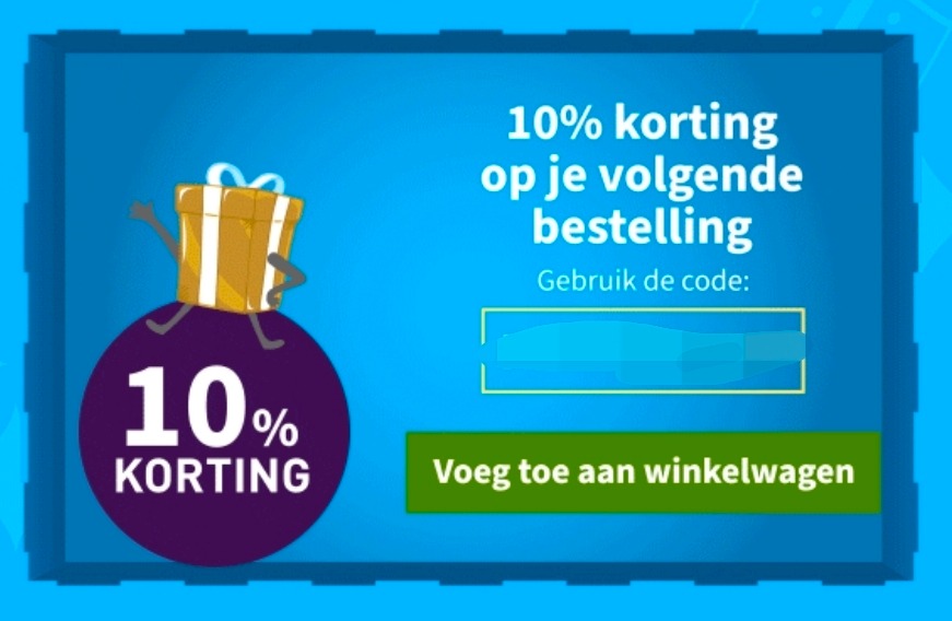 10% korting vanaf €50 bij Plein
