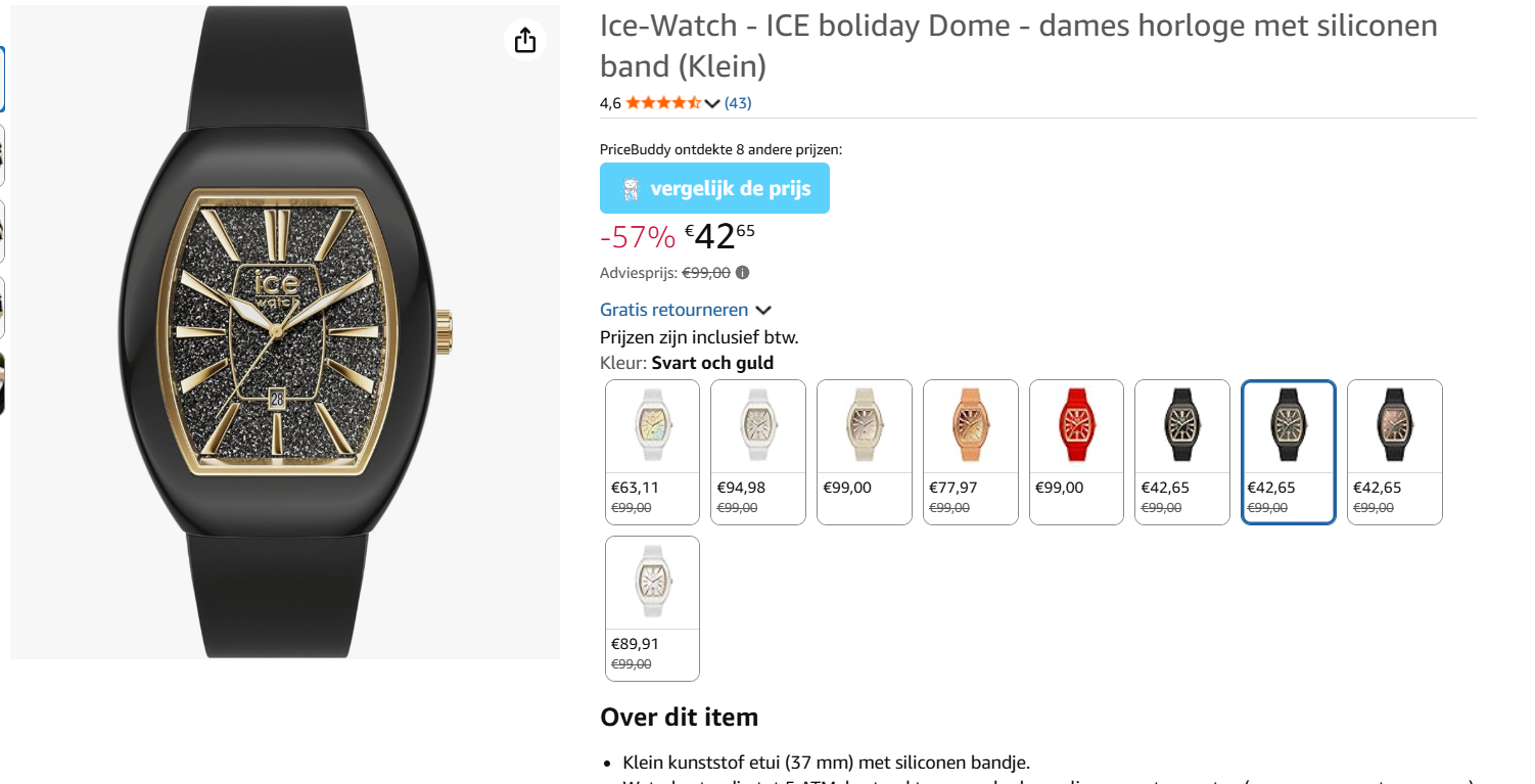 Horloge van Ice-watch nu met mooie korting
