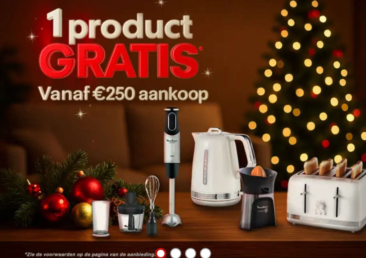 1 product naar keuze GRATIS bij MOULINEX