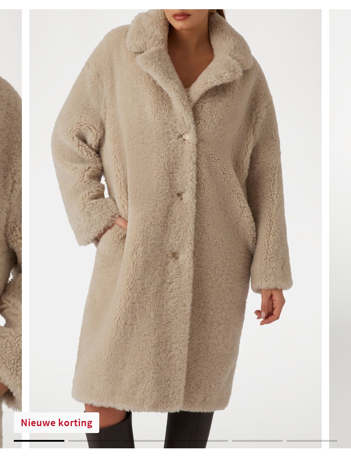 Guess mantel 190€ goedkoper!