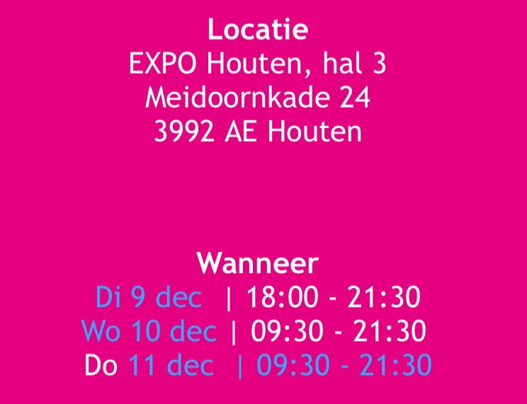 50% korting Multibrand Sample Sale 9/11 dec