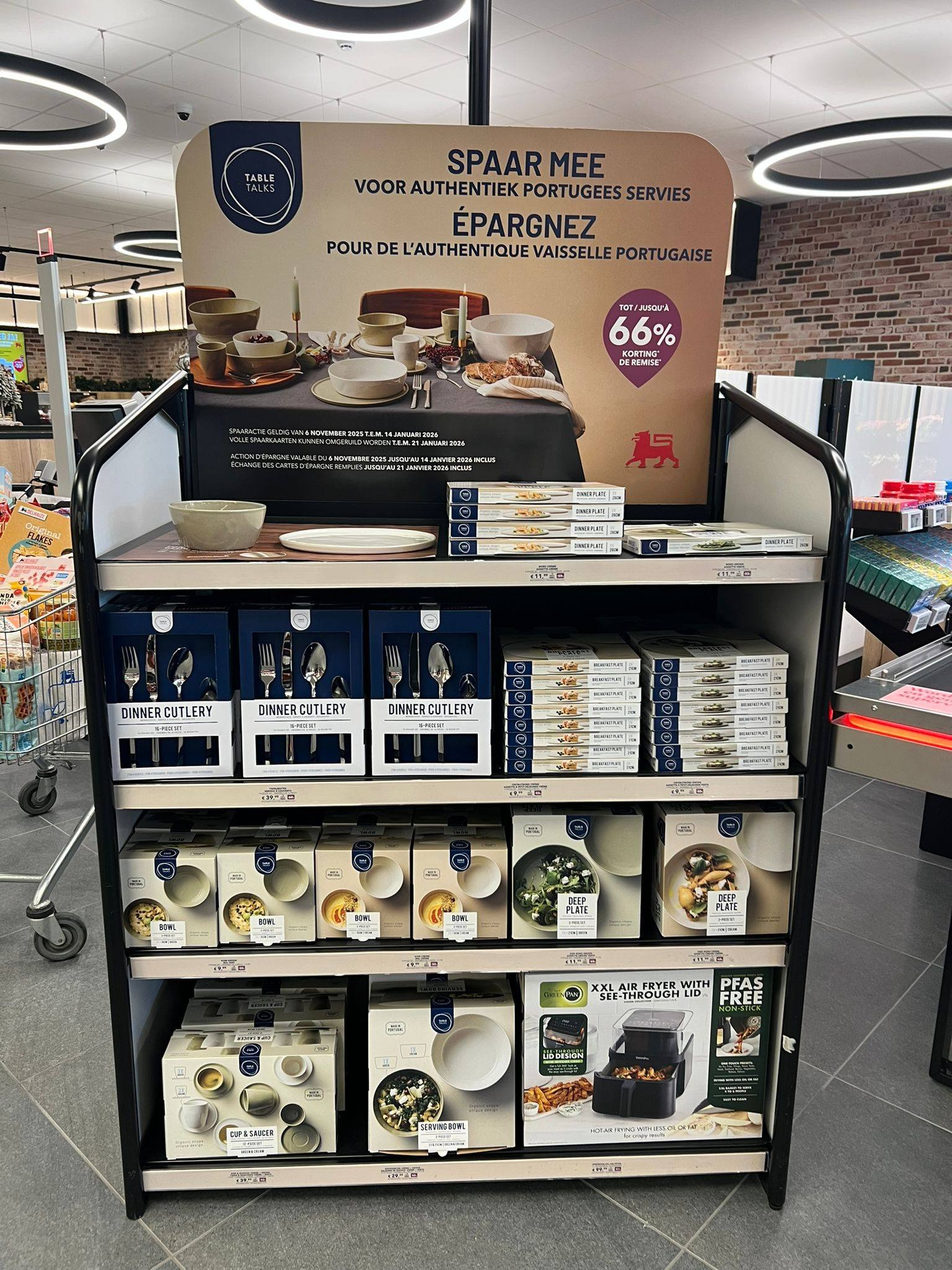 Table Talks kwaliteitservies aan -66% korting!