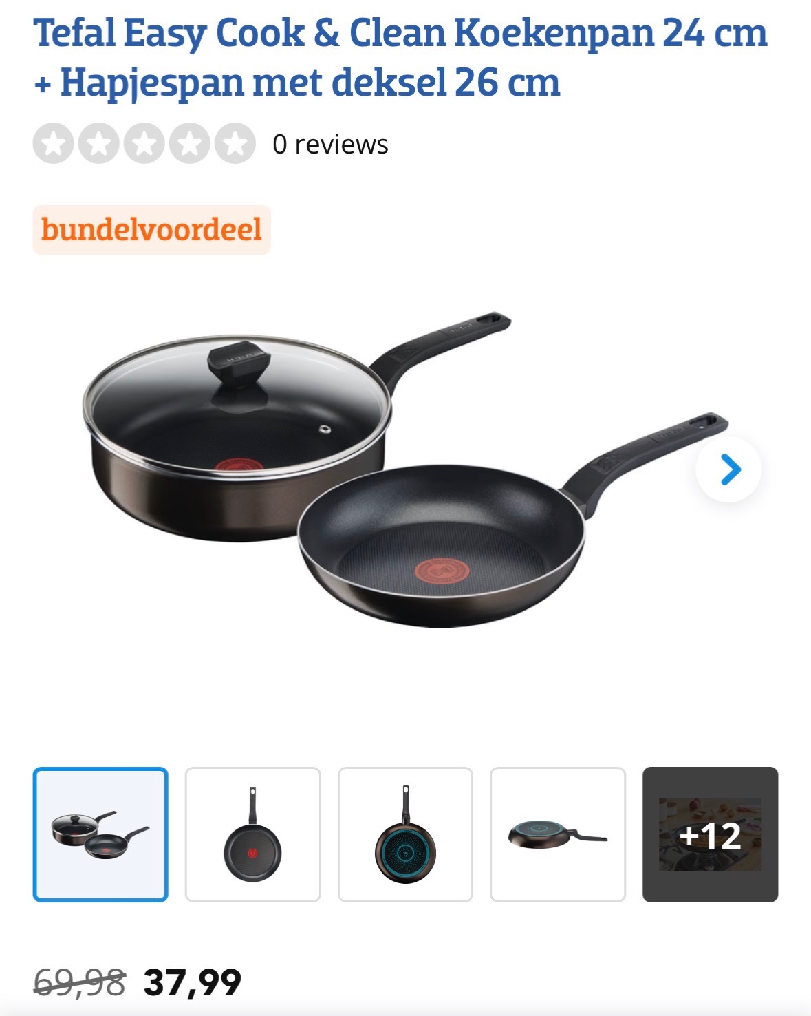 Tefal Easy Cook & Clean pannen