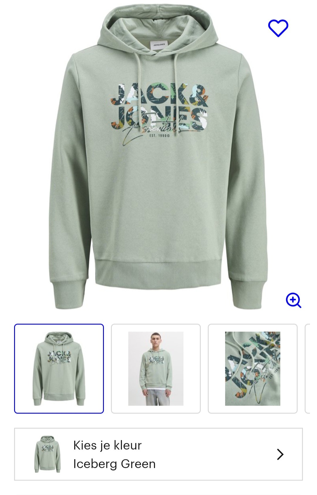 Jack&Jones hoodie -50%