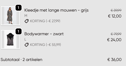 86.48 euro bespaard bij zeb!