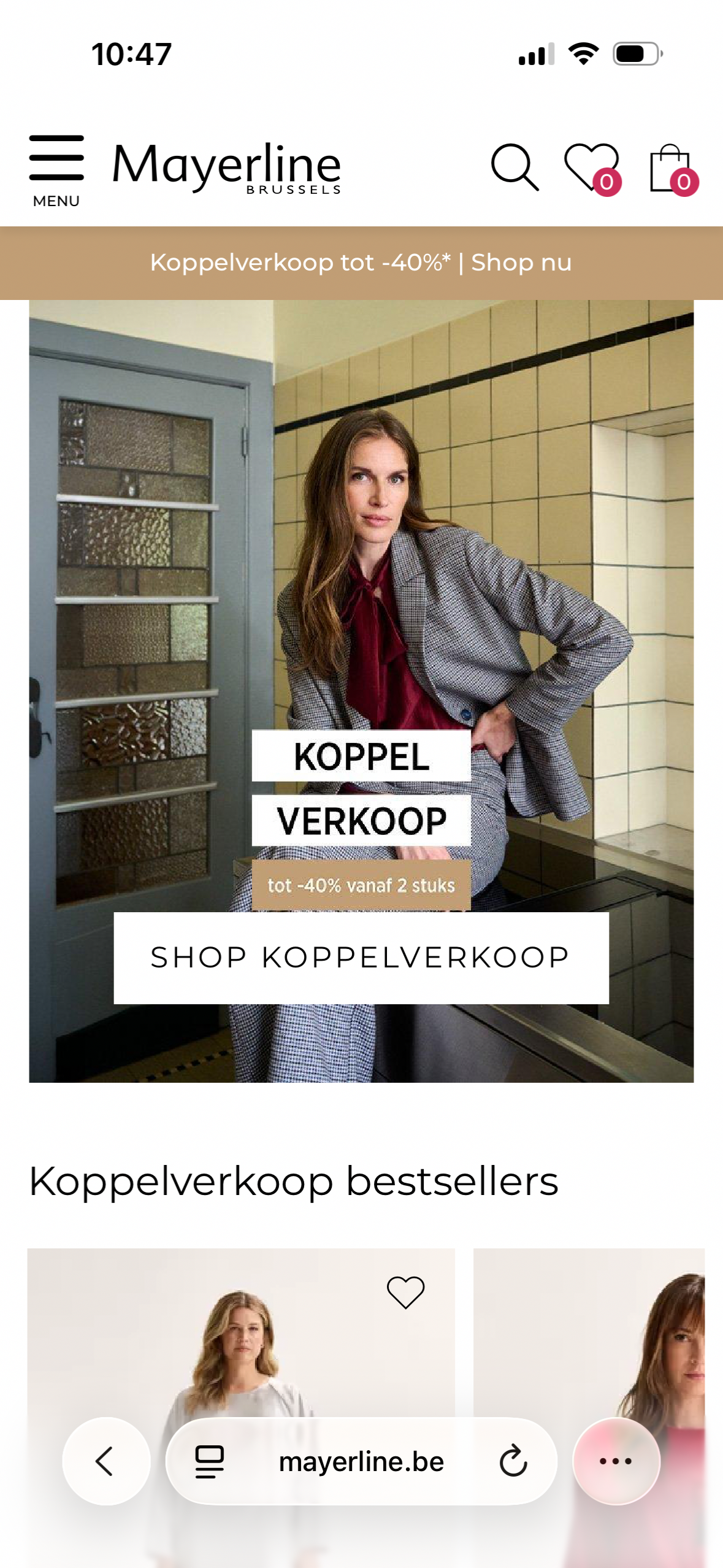 Koppelverkoop bij Mayerline
