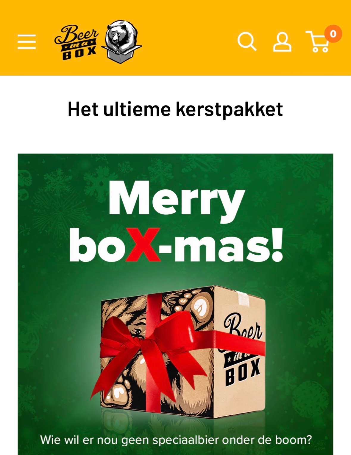 Ultieme kerstpakket🍻