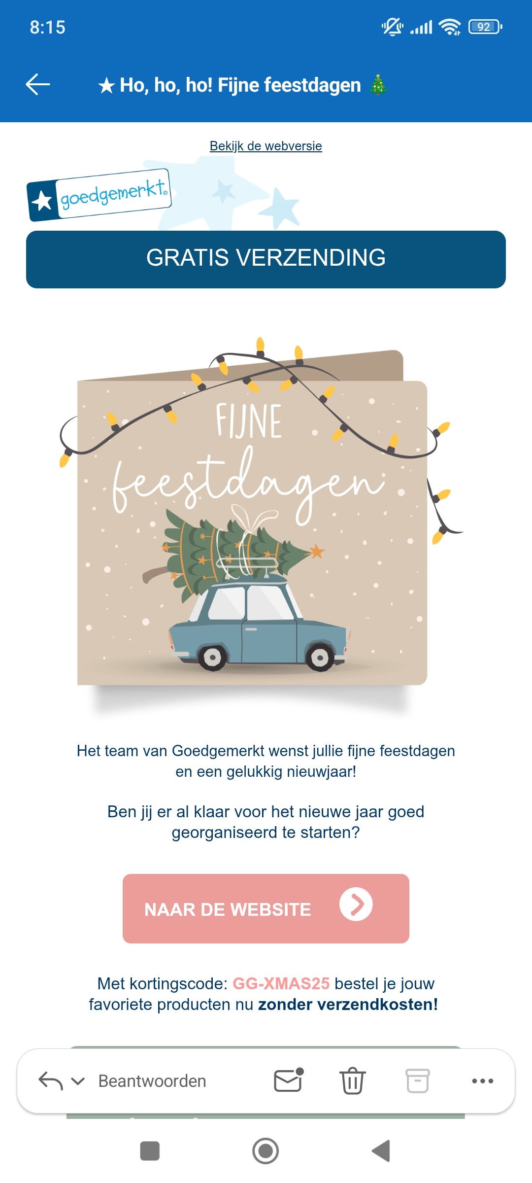 Goed gemerkt.nl gratis verzending