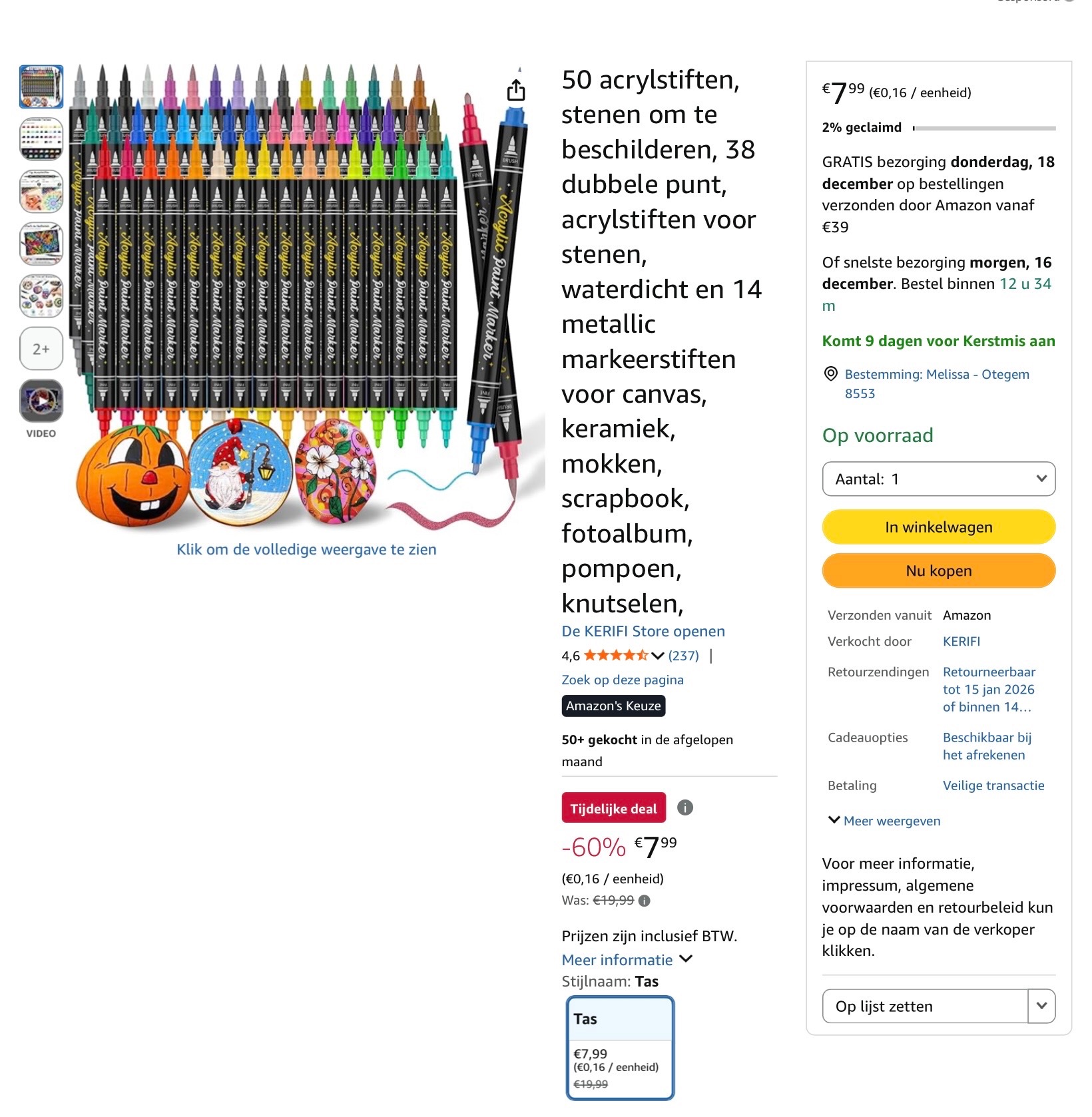 50 acrylstiften -60%